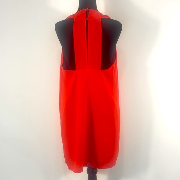 Red Miami Mini Dress, Size Medium, with Back cut outs, sleeveless - Picture 3 of 7